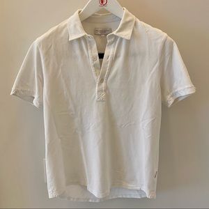 Orlebar Brown Sebastian White Polo Shirt